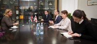 ლევან დავითაშვილი უნგრეთის ახალ ელჩს შეხვდა