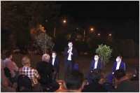 რესან კონცელიძე და ტიტე აროშიძე ბათუმში ბიზნეს სექტორის წარმომადგენლებს შეხვდნენ