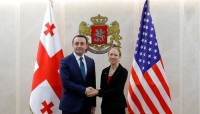 ირაკლი ღარიბაშვილი შეერთებული შტატების ახლადდანიშნულ ელჩს, კელი დეგნანს შეხვდა