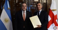 საქართველოს ელჩმა არგენტინის პრეზიდენტს რწმუნებათა სიგელები გადასცა