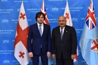 ირაკლი კობახიძე ფიჯის რესპუბლიკის თავდაცვისა და ეროვნული უსაფრთხოების მინისტრს შეხვდა