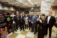 გიორგი ჩერქეზიშვილი „გაზელ ფაინანსის” მიერ ინვესტირებული ობიექტის გახსნას დაესწრო