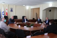 ალექსანდრე მოწერელია ხობში დროებითი სამუშაო ჯგუფის წევრებს შეხვდა