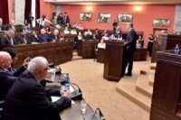 საგარეო საქმეთა მინისტრმა პარლამენტში მიმდინარე წლის საქმიანობის შესახებ ანგარიში წარადგინა