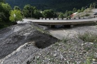 მესტიის მუნიციპალიტეტში სტიქიის შედეგებს ებრძვიან 