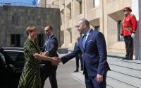 პრემიერი ესტონეთის პრეზიდენტს შეხვდა 