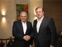 გიორგი კვირიკაშვილმა თურქ კოლეგას არაოფიციალურ ვახშამზე უმასპინძლა
