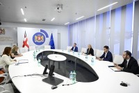 ნათია თურნავა მიგრაციის საერთაშორისო ორგანიზაციის (IOM) საქართველოს მისიის ხელმძღვანელს შეხვდა