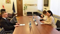 სოფიო ქაცარავა შვედეთის საგანგებო და სრულუფლებიან ელჩს შეხვდა
