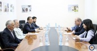 ალექსანდრე ხვთისიაშვილი საქართველოში ირანის ელჩს შეხვდა