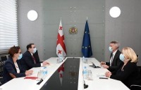 მიხეილ ჩხენკელმა მსოფლიო ბანკის რეგიონულ დირექტორთან სამუშაო შეხვედრა გამართა