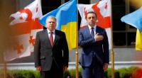 საქართველოს თავდაცვის მინისტრი უკრაინელ კოლეგას მასპინძლობს 