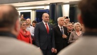 პრემიერმა ევროსაბჭოში საქართველოს გაწევრიანების 20 წლის იუბილესთან დაკავშირებით სტრასბურგში საზეიმო მიღება გამართა 