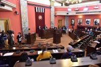 ოთარ დანელიამ „სასოფლო-სამეურნეო დანიშნულების მიწის შესახებ“ ორგანული კანონის პროექტთან დაკავშირებით შეხვედრა გამართა