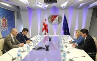 მამუკა ბახტაძე სამხრეთ კავკასიაში საერთაშორისო საფინანსო კორპორაციის წარმომადგენლობის ხელმძღვანელს შეხვდა