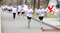 სამხედრო მოსამსახურეებმა სამშვიდობო გარბენში მიიღეს მონაწილეობა 