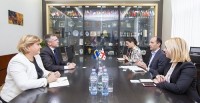 ლევან დავითაშვილი შვედეთის ელჩს შეხვდა