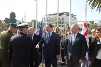 სასაზღვრო პოლიციის უფროსი თემურ კეკელიძე: ვიზიტი უაღრესად მნიშვნელოვანია, რადგან წარმოადგენს ნატოს მხრიდან საქართველოს ევროატლანტიკური ინტეგრაციის მხარდაჭერის ძლიერ პოლიტიკურ გზავნილს