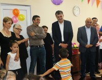 სოზარ სუბარმა სამეგრელოს რეგიონში განახლებული საბავშვო ბაღები მოინახულა