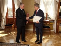 საქართველოს ელჩმა ფინეთის რესპუბლიკის პრეზიდენტს რწმუნებათა სიგელები გადასცა