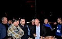 დავით უთმელიძე თამარაშვილისა და შევარდენიძის მცხოვრებლებს შეხვდა