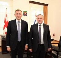 ზურაბ პატარაძე ბელარუსის ელჩს შეხვდა