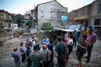 თბილისის განვითარების ფონდის ინიციატივით, გუდიაშვილის მოედანზე პროფესიულ წრეებთან სამუშაო შეხვედრა გაიმართა