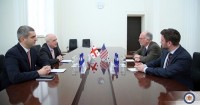 დავით ზალკალიანმა საქართველოში აშშ-ს საქმეთა დროებით რწმუნებულთან გამოსამშვიდობებელი შეხვედრა გამართა
