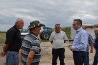  „საქართველოს მელიორაცის“ დირექტორმა სართიჭალაში სარწყავი არხები დაათვალიერა