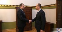 მიხეილ ჯანელიძე სარაევოს მერს შეხვდა