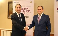 დიმიტრი ქუმსიშვილი ტაჯიკეთის პრემიერ-მინისტრის მოადგილეს შეხვდა