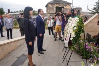 თეა ახვლედიანმა შინდისის გმირების ხსოვნას პატივი მიაგო