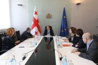 მიხეილ ჩხენკელი კერძო პროფესიული კოლეჯების დირექტორებს შეხვედა