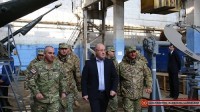 თავდაცვის მინისტრმა შეიარაღებისა და ტექნიკის სარემონტო ბაზა დაათვალიერა
