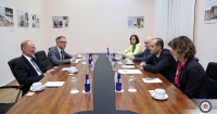 მიხეილ ჯანელიძემ ეუთო-ს სპეციალურ წარმომადგენელთან ოკუპირებულ რეგიონებში მიმდინარე პროცესები განიხილა