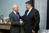 დავით ზალკალიანი ლიეტუველ კოლეგას შეხვდა