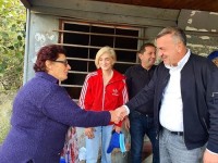 გოჩა ენუქიძე წინასაარჩევნო კამპანიის ფარგლებში კვაშხიეთის თემის მოსახლეობას შეხვდა