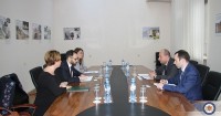 ალექსანდრე ხვთისიაშვილი საერთაშორისო ვიშეგრადის ფონდის აღმასრულებელ დირექტორს, ანდორ დავიდს შეხვდა