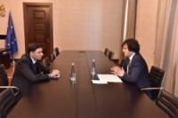  ირაკლი კობახიძე გენერალური აუდიტორის თანამდებობაზე წარდგენილ ირაკლი მექვაბიშვილს შეხვდა