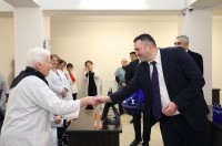 შინაგან საქმეთა მინისტრის მოადგილემ სამინისტროს ჯანმრთელობის დაცვის სამსახურის თანამშრომლებს მადლობის სიგელები გადასცა