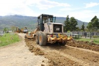 ასპინძაში სასაფლაოს გზის რეაბილიტაცია დაიწყო
