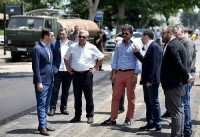დედაქალაქის მერი კახეთის გზატკეცილზე მიმდინარე სარეაბილიტაციო სამუშაოებს გაეცნო