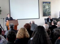 ნარმანია საპატრიარქოს ქართული უნივერსიტეტის სტუდენტებს შეხვდა