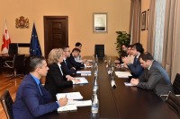 ირაკლი კობახიძე ეუთოს მოქმედი თავმჯდომარეობის მიერ დანიშნულ მოკლევადიან დამკვირვებელთა ჯგუფს შეხვდა