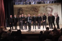 ცაგერში ლადო ასათიანის 100 წლის იუბილე აღინიშნა 