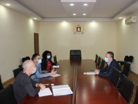 გურიის სახელმწიფო რწმუნებული ეუთოს სადამკვირვებლო მისიის წარმომადგენლებს შეხვდა