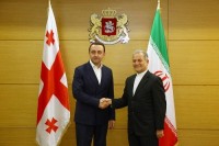 ირაკლი ღარიბაშვილი ირანის ელჩს შეხვდა 