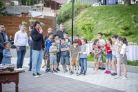 კრწანისში იოსებ გრიშაშვილის სახელობის სკვერი გაიხსნა