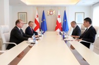 გიორგი გახარია ევროკავშირის სადამკვირვებლო მისიის (EUMM) ახალ ხელმძღვანელს  შეხვდა