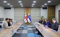 შსს-ს ფინეთის დელეგაცია ეწვია